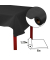 5 PROnappe Tischdecke schwarz 1,2 x 6,0 m